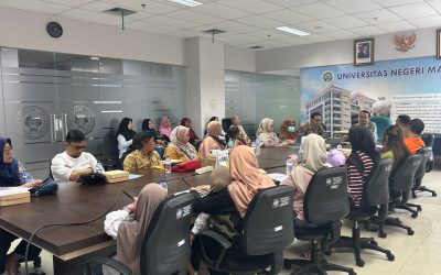 Kegiatan Penandatanganan Perjanjian KSO Penyedia Pengelola Kantin Semester 2 Tahun 2025 di Universitas Negeri Malang