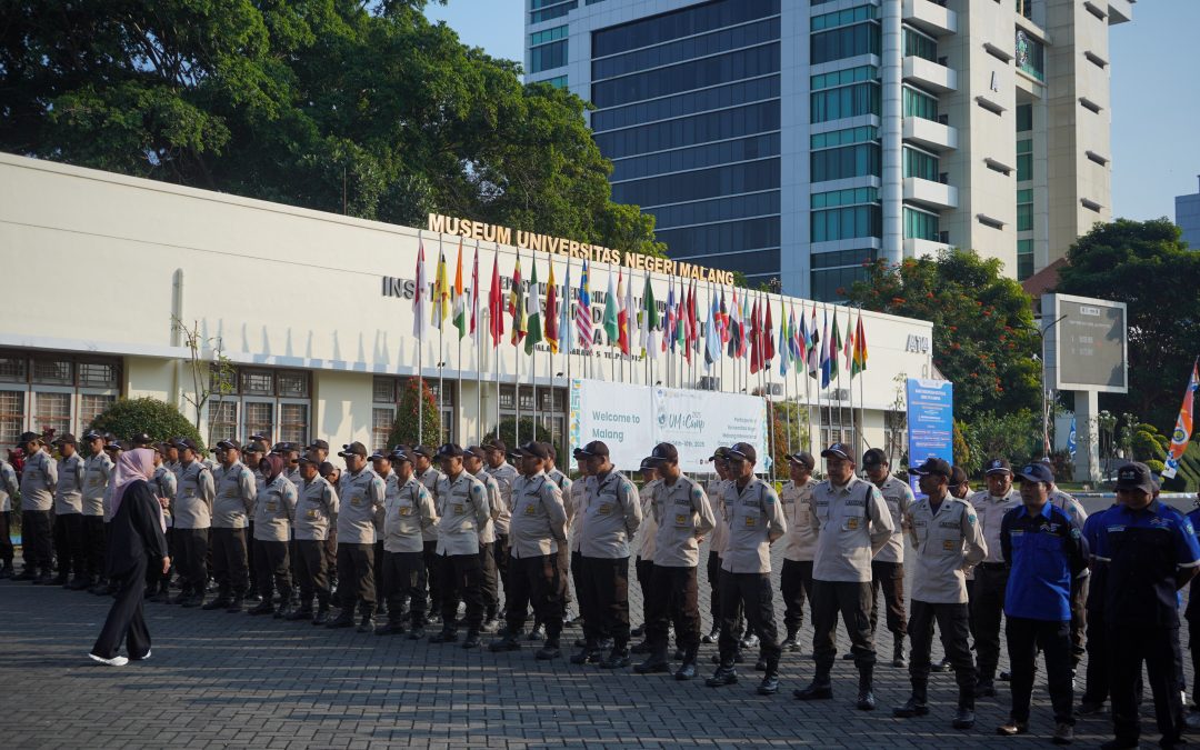 Apel Besar Satuan Pengamanan dan Divisi Parkir Menjelang Awal Perkuliahan Semester Gasal Tahun Ajaran 2025/2026